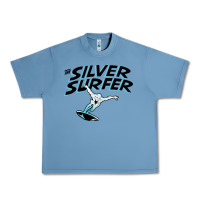 Pebble Blue silver surfer Urban Heavy Tee - artisFamous
