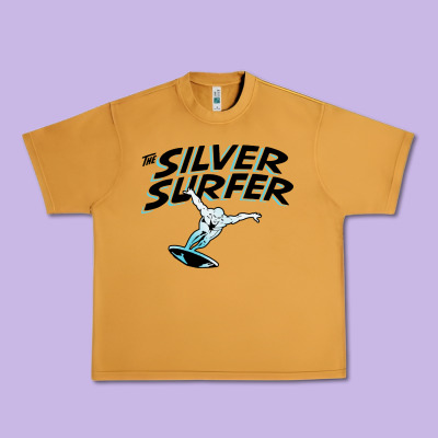 Silver Surfer Urban Heavy Tee Designed By Artisfamous