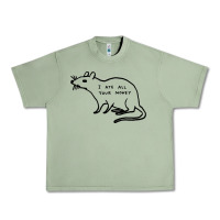 Oil Green I Ate All Your Money Urban Heavy Tee - artisFamous