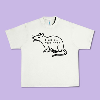 I Ate All Your Money Urban Heavy Tee Designed By Artisfamous