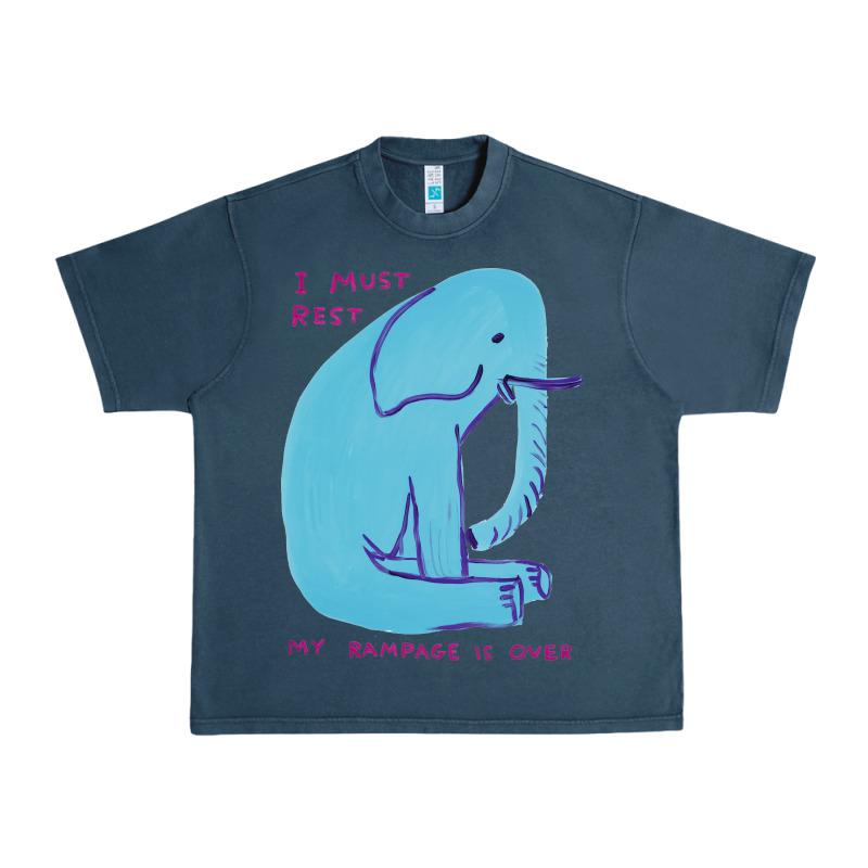 I Must Rest My Rampage Is Over Urban Heavy Tee by artisFamous | Teevron