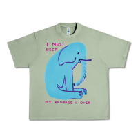 Oil Green i must rest my rampage is over Urban Heavy Tee - artisFamous
