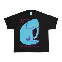 Black i must rest my rampage is over Urban Heavy Tee - artisFamous