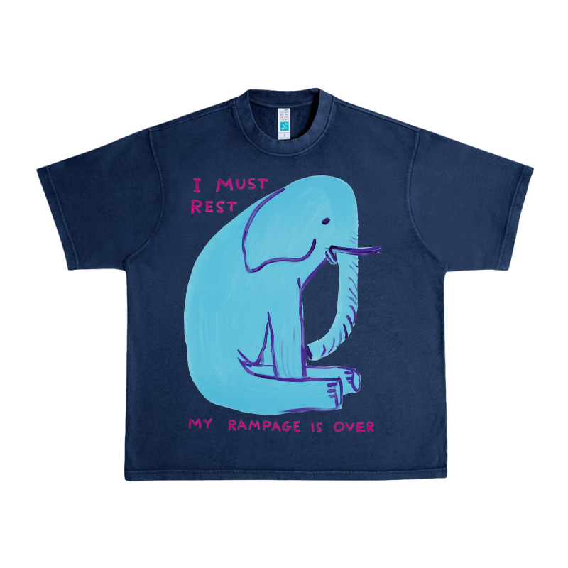 I Must Rest My Rampage Is Over Urban Heavy Tee by artisFamous | Teevron