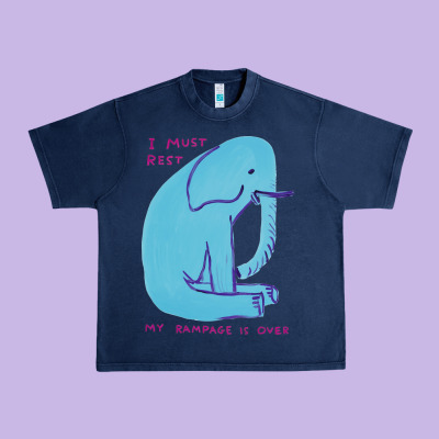 I Must Rest My Rampage Is Over Urban Heavy Tee Designed By Artisfamous