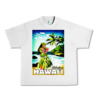 Lunar Rock hawaii hula girl Urban Heavy Tee - artisFamous