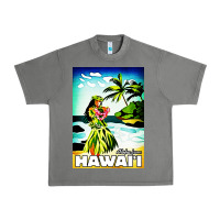 Tornado hawaii hula girl Urban Heavy Tee - artisFamous
