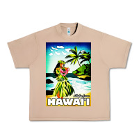 Burro hawaii hula girl Urban Heavy Tee - artisFamous