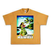 Peanut Butter hawaii hula girl Urban Heavy Tee - artisFamous