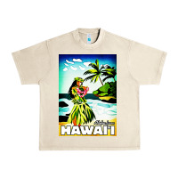 Sandshell hawaii hula girl Urban Heavy Tee - artisFamous