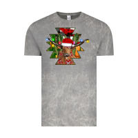 Cloud Rock longhorn Aztec Christmas Vintage Tee - CowhideDigitalArt