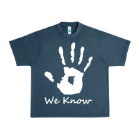 Skyrim Dark Brotherhood We Know Hand Novelty Kids Mens Womens T Shirt Urban Heavy Tee | Teevron