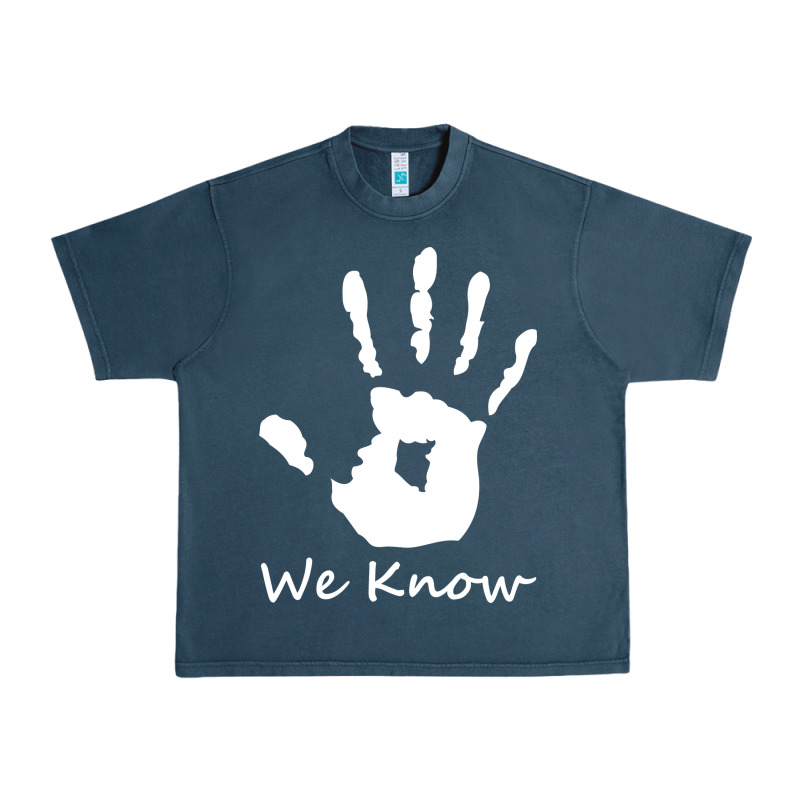 Skyrim Dark Brotherhood We Know Hand Novelty Kids Mens Womens T Shirt Urban Heavy Tee by artisFamous | Teevron