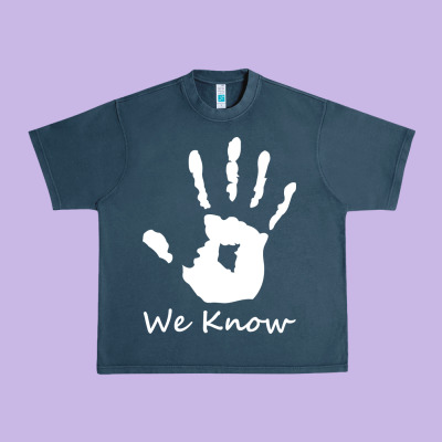 Skyrim Dark Brotherhood We Know Hand Novelty Kids Mens Womens T Shirt Urban Heavy Tee Designed By Artisfamous