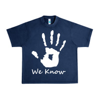Navy skyrim dark brotherhood we know hand novelty kids mens womens t shirt Urban Heavy Tee - artisFamous