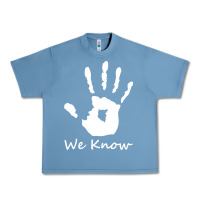 Pebble Blue skyrim dark brotherhood we know hand novelty kids mens womens t shirt Urban Heavy Tee - artisFamous