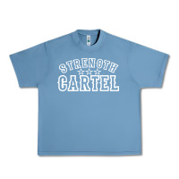Pebble Blue strength cartel Urban Heavy Tee - artisFamous