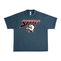 Midnight Navy old sabers Urban Heavy Tee - artisFamous