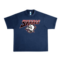 Navy old sabers Urban Heavy Tee - artisFamous