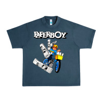 Midnight Navy paperboy Urban Heavy Tee - artisFamous