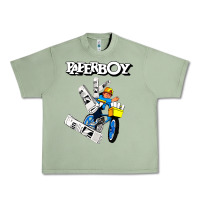 Oil Green paperboy Urban Heavy Tee - artisFamous