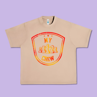 Chess Crew Urban Heavy Tee Designed By Artisfamous