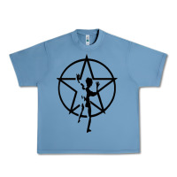 Pebble Blue RUSH STARMAN Urban Heavy Tee - artisFamous