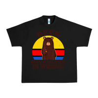 Black funny beer because murder is wrong for drinking men lover Urban Heavy Tee - artisFamous