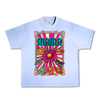 Grape Ice mama Urban Heavy Tee - CowhideDigitalArt