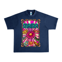 Navy mama Urban Heavy Tee - CowhideDigitalArt