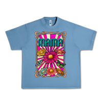 Pebble Blue mama Urban Heavy Tee - CowhideDigitalArt