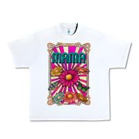 White mama Urban Heavy Tee - CowhideDigitalArt