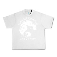 Lunar Rock i love horror movies and my corgi funny corgi Urban Heavy Tee - artisFamous
