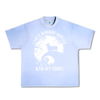 Grape Ice i love horror movies and my corgi funny corgi Urban Heavy Tee - artisFamous