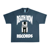 Midnight Navy death row records Urban Heavy Tee - artisFamous