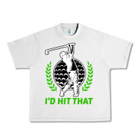 Lunar Rock id hit that funny golfing golf Urban Heavy Tee - artisFamous