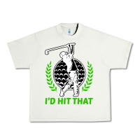 Pistachio id hit that funny golfing golf Urban Heavy Tee - artisFamous