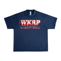 Navy wkrp in cincinnati Urban Heavy Tee - artisFamous
