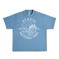 Pebble Blue a.ca.di.a national park 1916 mai.ne bar harbor t sh Urban Heavy Tee - artisFamous