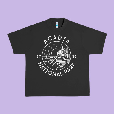 A.ca.di.a National Park 1916 Mai.ne Bar Harbor T Sh Urban Heavy Tee Designed By Artisfamous