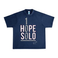 Navy 1 hope solo Urban Heavy Tee - artisFamous