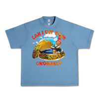 Pebble Blue taco gnome thinks you're cute Urban Heavy Tee - artisFamous