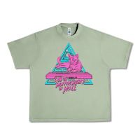 Oil Green Cats on Synthesizers in Space Urban Heavy Tee - artisFamous