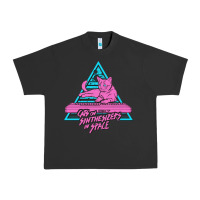 Pigment Black Cats on Synthesizers in Space Urban Heavy Tee - artisFamous