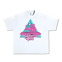 White Cats on Synthesizers in Space Urban Heavy Tee - artisFamous