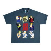 Midnight Navy jojo adventure Urban Heavy Tee - artisFamous