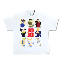 White jojo adventure Urban Heavy Tee - artisFamous