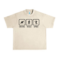 Sandshell crawl walk spike volleyball Urban Heavy Tee - artisFamous