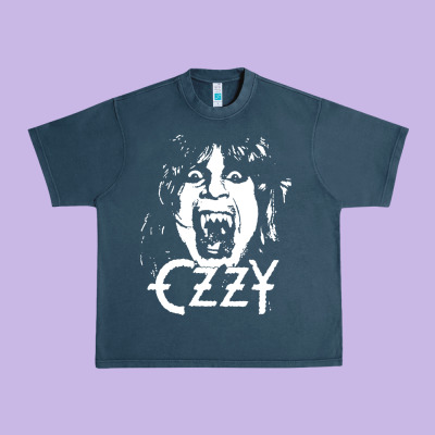 Crazy Train Vintage Rock Urban Heavy Tee Designed By Artisfamous