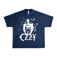 Navy crazy train vintage rock Urban Heavy Tee - artisFamous